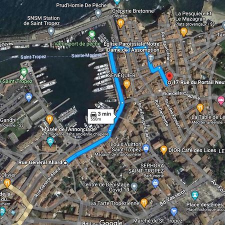 Ferienwohnung Le Caillou A La Ponche St Tropez Saint-Tropez Exterior foto
